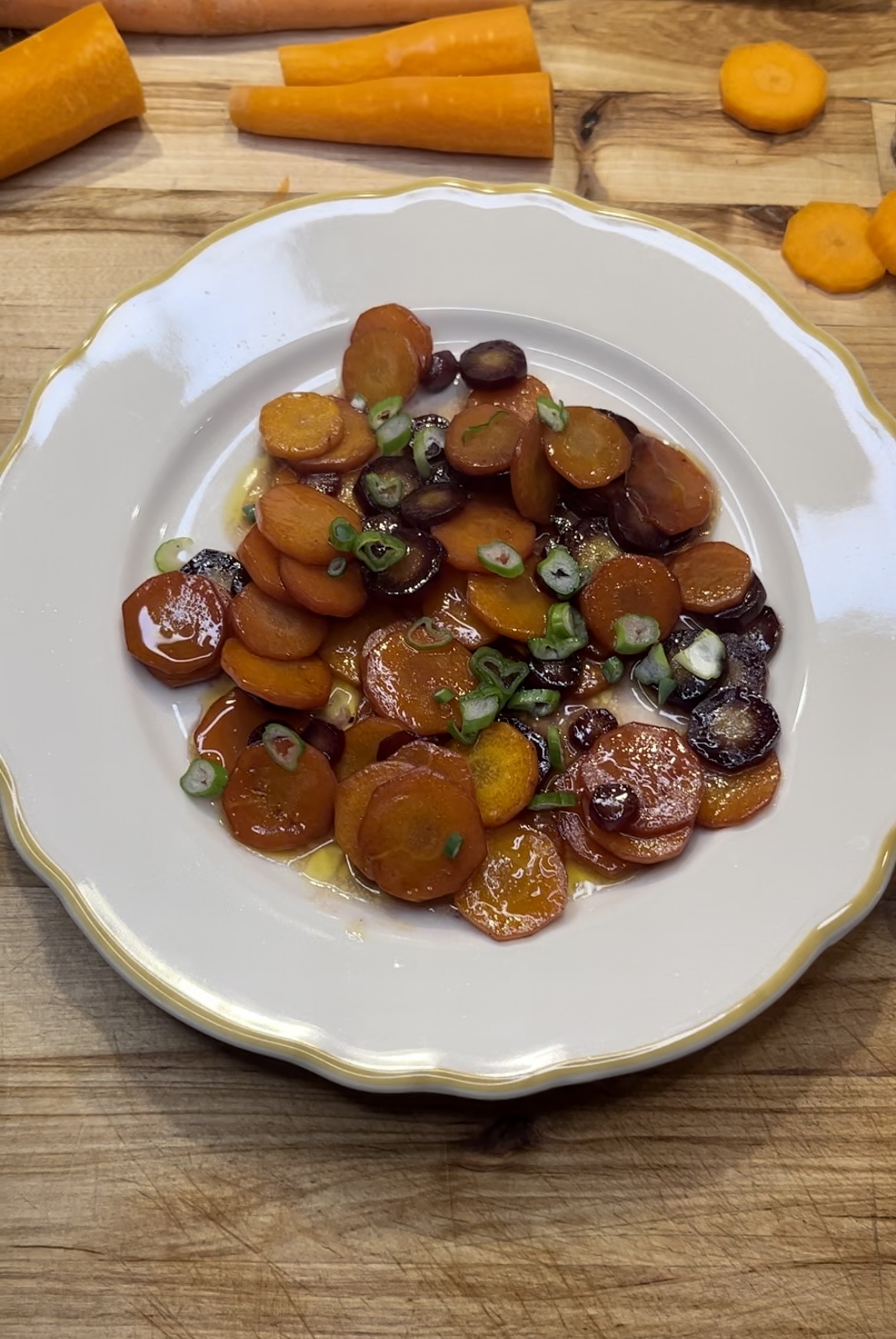 Edna Lewis Glazed Carrots Recipe