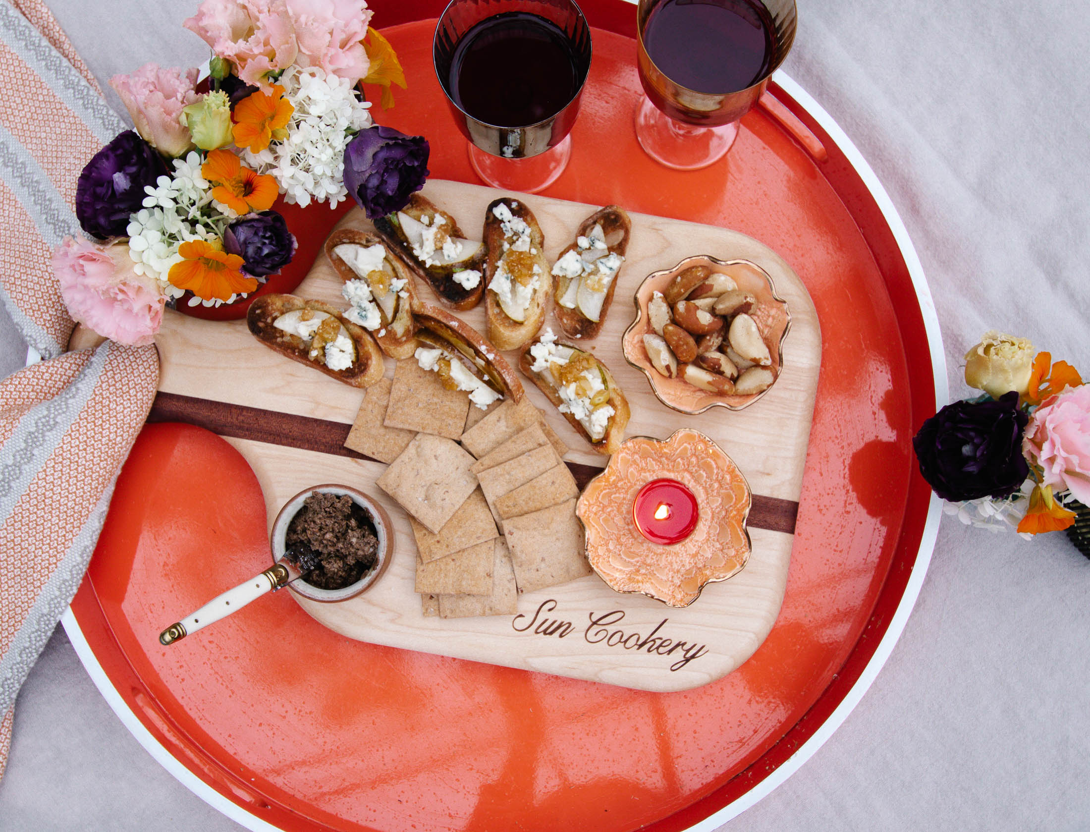 Pear and Cheese Baguette Recipe